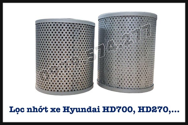 Lọc Nhớt Xe Đầu Kéo HD700, HD1000, HD270, HD320 - Phụ tùng Hyundai Chính Hãng 1