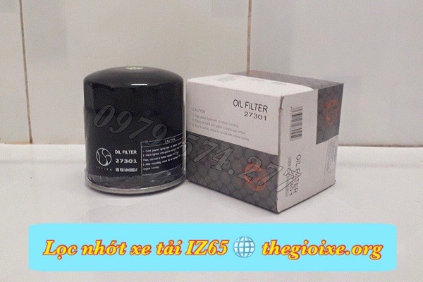 Lọc nhớt xe tải IZ65 IZ68 - Phụ tùng Đô Thành giá rẻ 1 Lọc nhớt xe tải IZ65 IZ68 - Phụ tùng Đô Thành giá rẻ 1