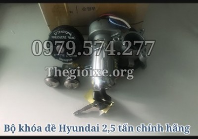 Bộ Khóa Đề Xe Tải HD65 HD72 HD78 HD99 HD120SL Chính Hãng - Phụ Tùng Hyundai
