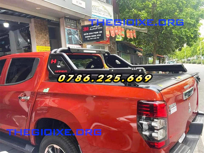 Thanh thể thao hamer kép xe Ford Ranger
