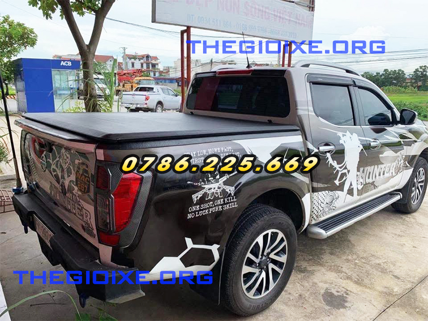 Thùng bạt cuộn da xe Ford Ranger