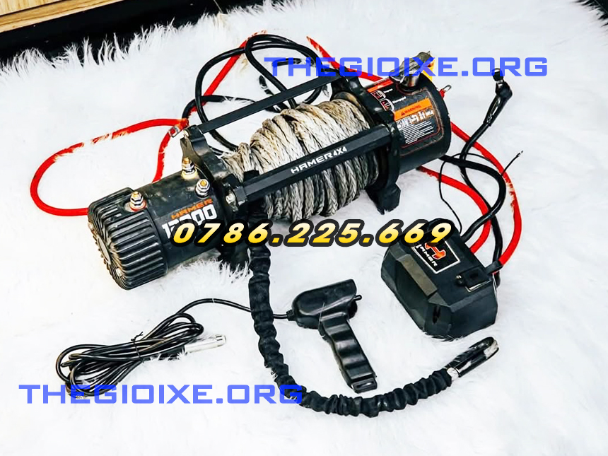 Tời hamer xe Ford Ranger