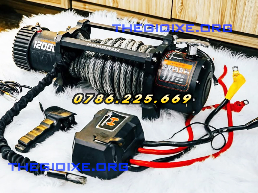 Tời hamer xe Ford Ranger