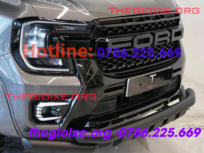 Cản sắt gầm trước xe Ford Rager