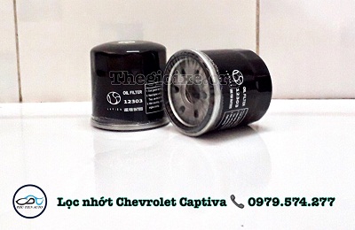 Lọc nhớt xe Chevrolet Captiva - 12303 - Phụ Tùng Phú Tiến